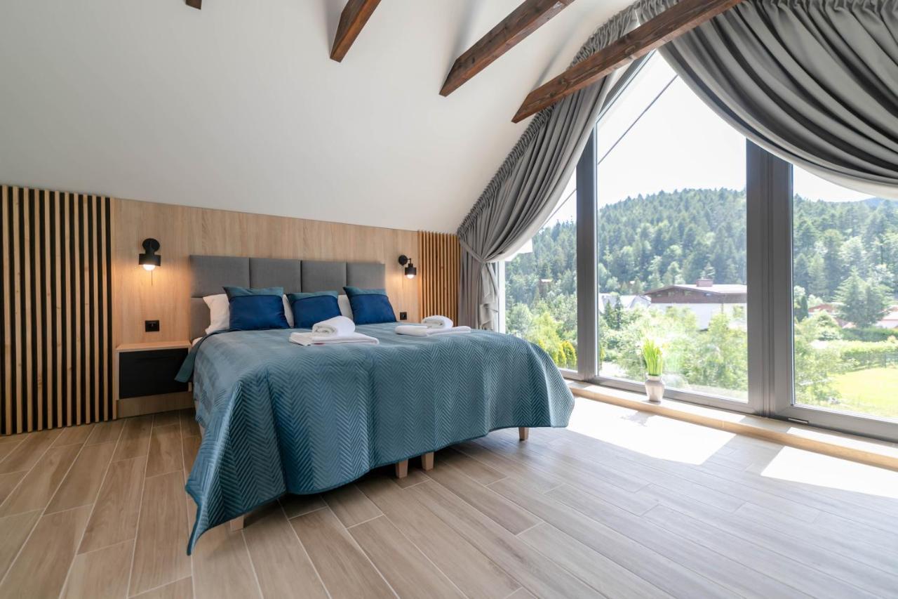 Apartamenty Marron Z Sauna, Bawialnia I Widokiem Na Skrzyczne - Dream Apart ชเจอร์ค ภายนอก รูปภาพ