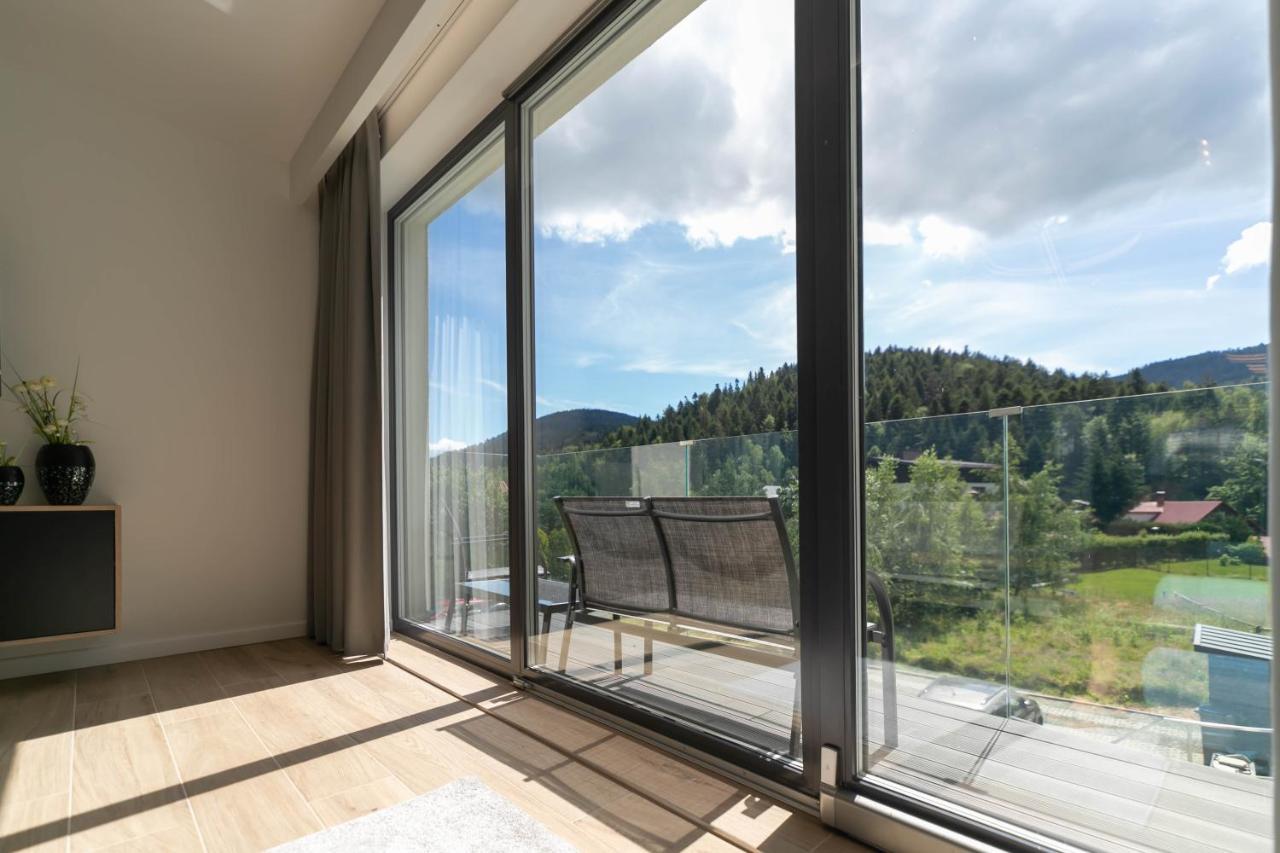 Apartamenty Marron Z Sauna, Bawialnia I Widokiem Na Skrzyczne - Dream Apart ชเจอร์ค ภายนอก รูปภาพ