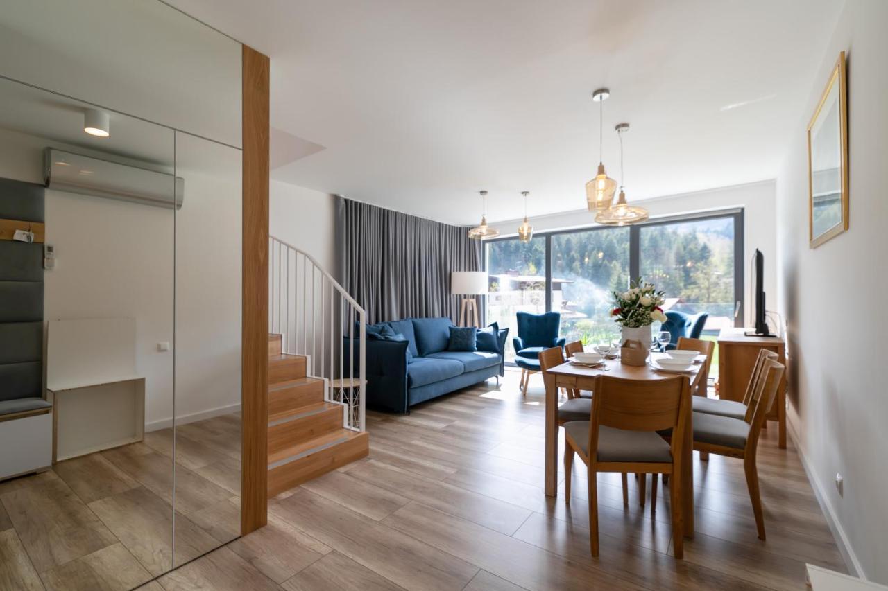 Apartamenty Marron Z Sauna, Bawialnia I Widokiem Na Skrzyczne - Dream Apart ชเจอร์ค ภายนอก รูปภาพ