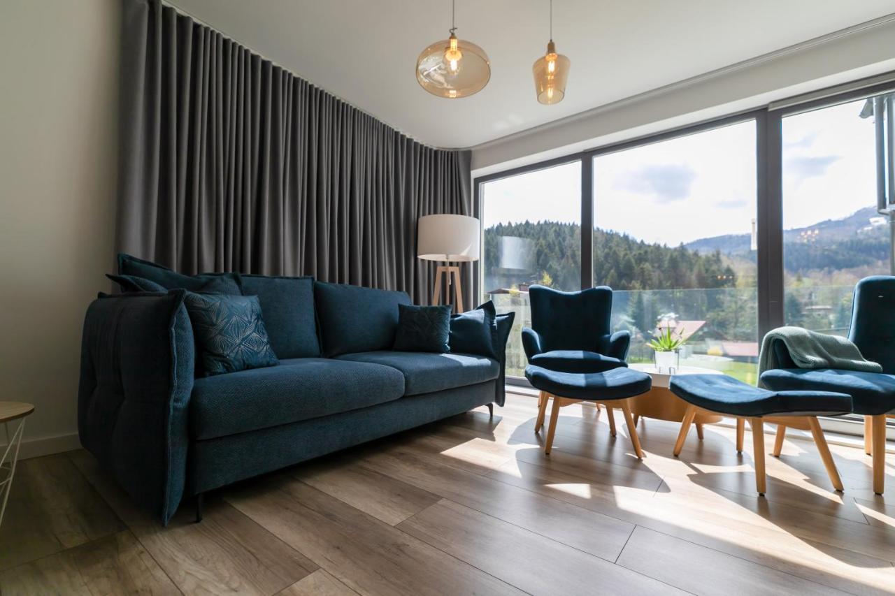 Apartamenty Marron Z Sauna, Bawialnia I Widokiem Na Skrzyczne - Dream Apart ชเจอร์ค ภายนอก รูปภาพ