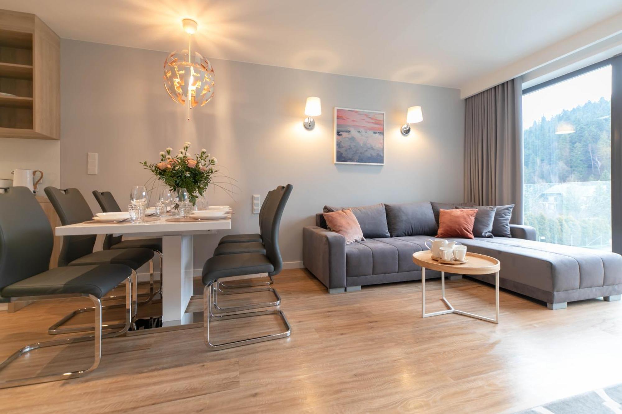 Apartamenty Marron Z Sauna, Bawialnia I Widokiem Na Skrzyczne - Dream Apart ชเจอร์ค ห้อง รูปภาพ
