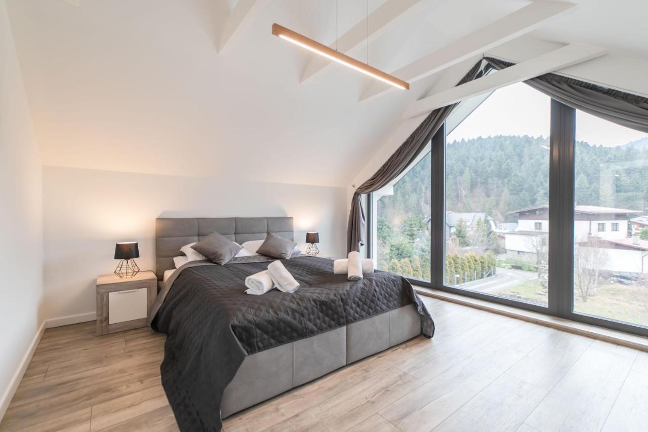 Apartamenty Marron Z Sauna, Bawialnia I Widokiem Na Skrzyczne - Dream Apart ชเจอร์ค ภายนอก รูปภาพ