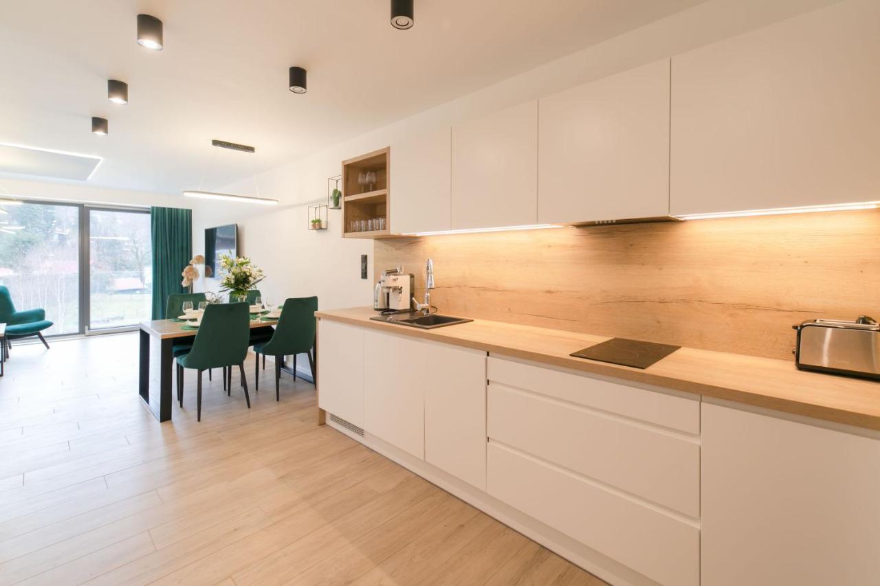 Apartamenty Marron Z Sauna, Bawialnia I Widokiem Na Skrzyczne - Dream Apart ชเจอร์ค ภายนอก รูปภาพ